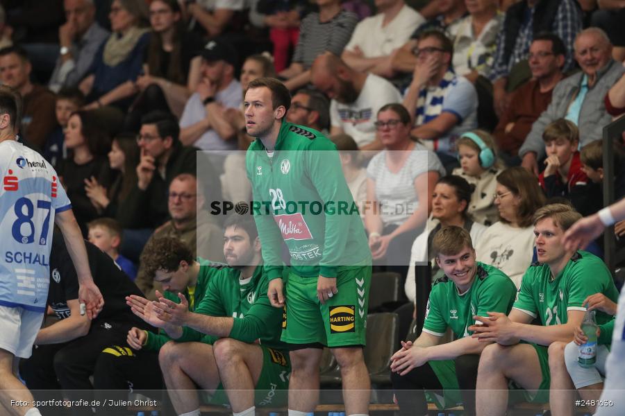 sport, action, Untermainhalle, TVG, TV Großwallstadt, Handball, GWD Minden, GWD, Elsenfeld, 21.04.2025, 2. Handball-Bundesliga, 2. HBL - Bild-ID: 2481636 sport, action, Untermainhalle, TVG, TV Großwallstadt, Handball, GWD Minden, GWD, Elsenfeld, 21.04.2025, 2. Handball-Bundesliga, 2. HBL - Bild-ID: 2481636