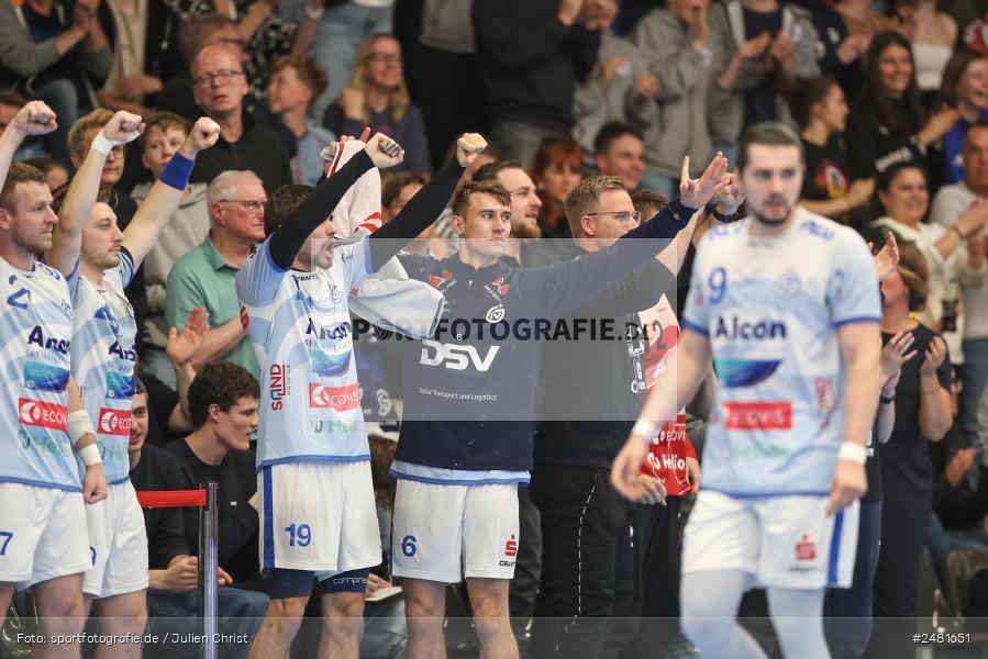 sport, action, Untermainhalle, TVG, TV Großwallstadt, Handball, GWD Minden, GWD, Elsenfeld, 21.04.2025, 2. Handball-Bundesliga, 2. HBL - Bild-ID: 2481651