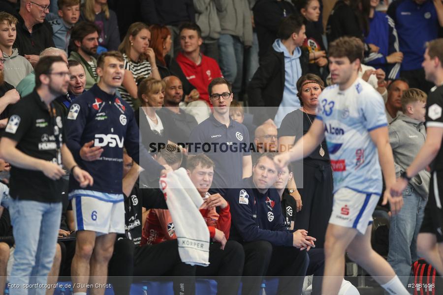 sport, action, Untermainhalle, TVG, TV Großwallstadt, Handball, GWD Minden, GWD, Elsenfeld, 21.04.2025, 2. Handball-Bundesliga, 2. HBL - Bild-ID: 2481658