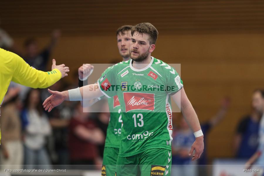 sport, action, Untermainhalle, TVG, TV Großwallstadt, Handball, GWD Minden, GWD, Elsenfeld, 21.04.2025, 2. Handball-Bundesliga, 2. HBL - Bild-ID: 2481664 sport, action, Untermainhalle, TVG, TV Großwallstadt, Handball, GWD Minden, GWD, Elsenfeld, 21.04.2025, 2. Handball-Bundesliga, 2. HBL - Bild-ID: 2481664