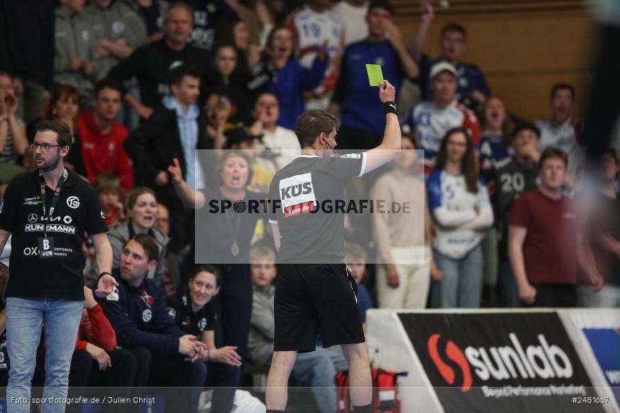 sport, action, Untermainhalle, TVG, TV Großwallstadt, Handball, GWD Minden, GWD, Elsenfeld, 21.04.2025, 2. Handball-Bundesliga, 2. HBL - Bild-ID: 2481667