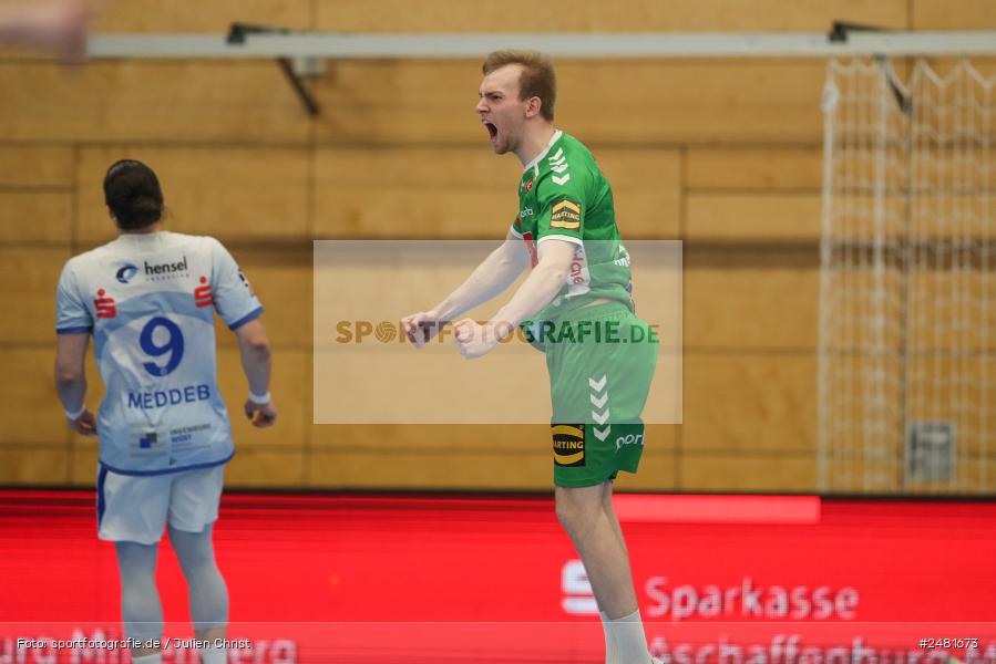 sport, action, Untermainhalle, TVG, TV Großwallstadt, Handball, GWD Minden, GWD, Elsenfeld, 21.04.2025, 2. Handball-Bundesliga, 2. HBL - Bild-ID: 2481673 sport, action, Untermainhalle, TVG, TV Großwallstadt, Handball, GWD Minden, GWD, Elsenfeld, 21.04.2025, 2. Handball-Bundesliga, 2. HBL - Bild-ID: 2481673