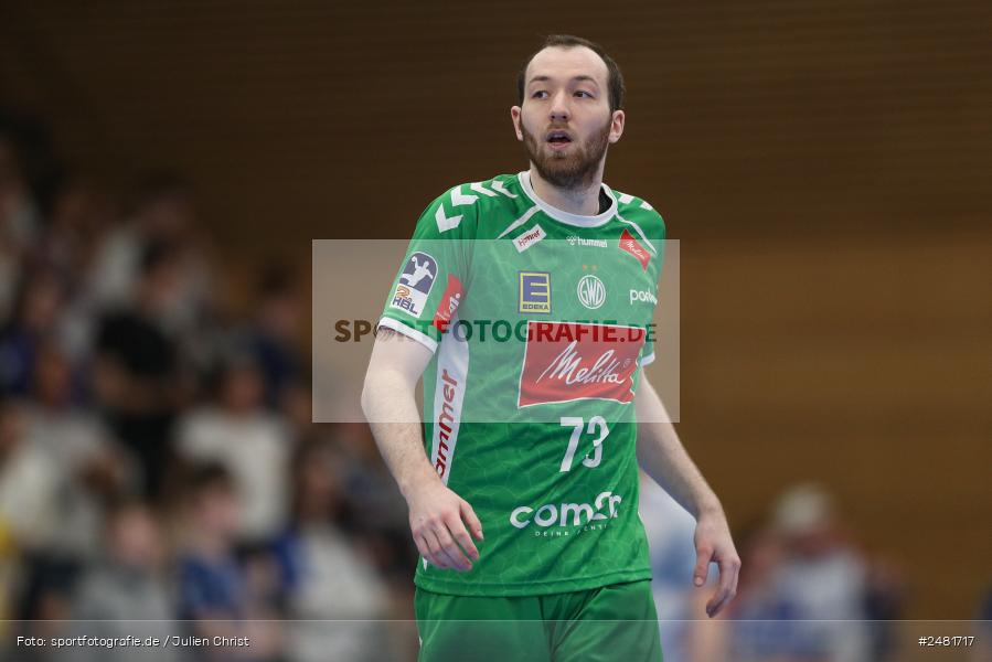 sport, action, Untermainhalle, TVG, TV Großwallstadt, Handball, GWD Minden, GWD, Elsenfeld, 21.04.2025, 2. Handball-Bundesliga, 2. HBL - Bild-ID: 2481717 sport, action, Untermainhalle, TVG, TV Großwallstadt, Handball, GWD Minden, GWD, Elsenfeld, 21.04.2025, 2. Handball-Bundesliga, 2. HBL - Bild-ID: 2481717