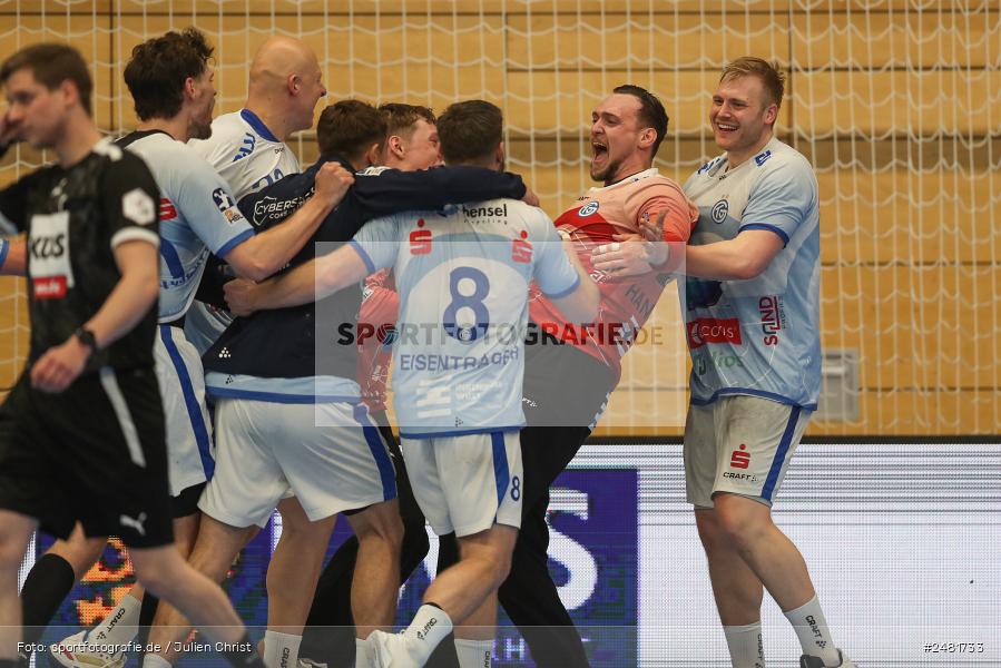 sport, action, Untermainhalle, TVG, TV Großwallstadt, Handball, GWD Minden, GWD, Elsenfeld, 21.04.2025, 2. Handball-Bundesliga, 2. HBL - Bild-ID: 2481733