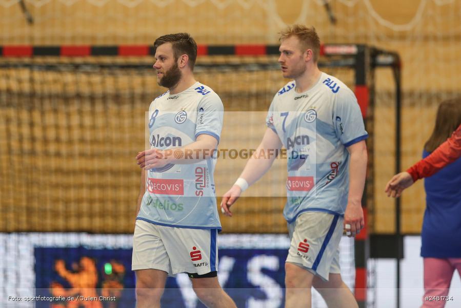 sport, action, Untermainhalle, TVG, TV Großwallstadt, Handball, GWD Minden, GWD, Elsenfeld, 21.04.2025, 2. Handball-Bundesliga, 2. HBL - Bild-ID: 2481734