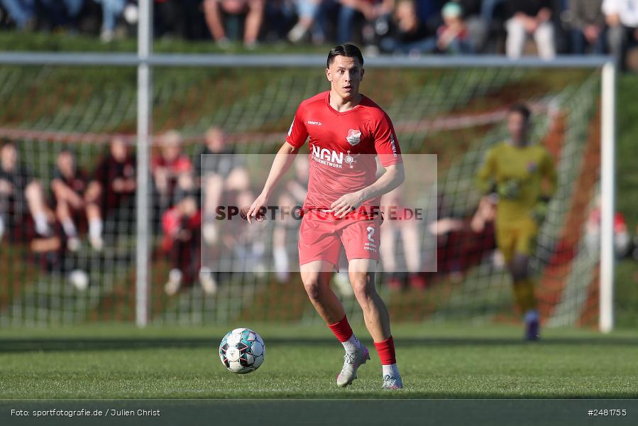 NGN Arena, Aubstadt, 23.04.2025, sport, action, Fussball, BFV, Nachholspieltag, 26. Spieltag, Regionalliga Bayern, FCB, AUB, FC Bayern München II, TSV Aubstadt - Bild-ID: 2481755 NGN Arena, Aubstadt, 23.04.2025, sport, action, Fussball, BFV, Nachholspieltag, 26. Spieltag, Regionalliga Bayern, FCB, AUB, FC Bayern München II, TSV Aubstadt - Bild-ID: 2481755