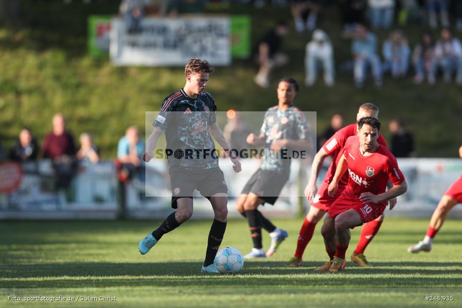 sport, action, TSV Aubstadt, Regionalliga Bayern, Nachholspieltag, NGN Arena, Fussball, FCB, FC Bayern München II, BFV, Aubstadt, AUB, 26. Spieltag, 23.04.2025 - Bild-ID: 2481935
