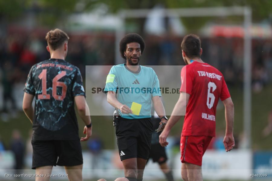 sport, action, TSV Aubstadt, Regionalliga Bayern, Nachholspieltag, NGN Arena, Fussball, FCB, FC Bayern München II, BFV, Aubstadt, AUB, 26. Spieltag, 23.04.2025 - Bild-ID: 2482099 sport, action, TSV Aubstadt, Regionalliga Bayern, Nachholspieltag, NGN Arena, Fussball, FCB, FC Bayern München II, BFV, Aubstadt, AUB, 26. Spieltag, 23.04.2025 - Bild-ID: 2482099