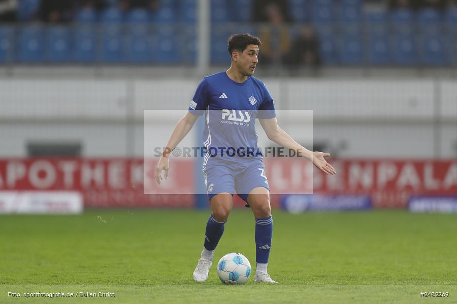 Stadion am Schönbusch, Aschaffenburg, 25.04.2025, sport, action, Fussball, BFV, 31. Spieltag, Regionalliga Bayern, FCS, SVA, 1. FC Schweinfurt 1905, SV Viktoria Aschaffenburg - Bild-ID: 2482269