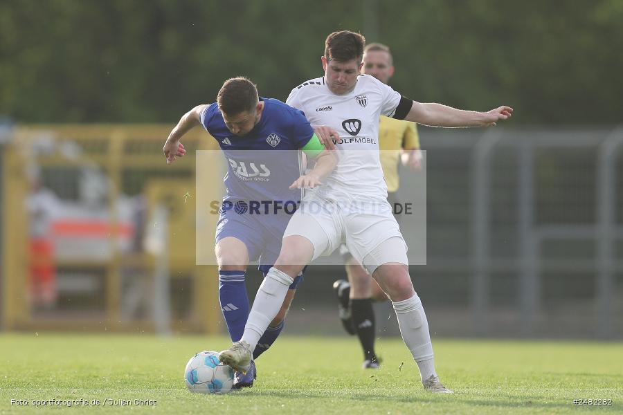 Stadion am Schönbusch, Aschaffenburg, 25.04.2025, sport, action, Fussball, BFV, 31. Spieltag, Regionalliga Bayern, FCS, SVA, 1. FC Schweinfurt 1905, SV Viktoria Aschaffenburg - Bild-ID: 2482282