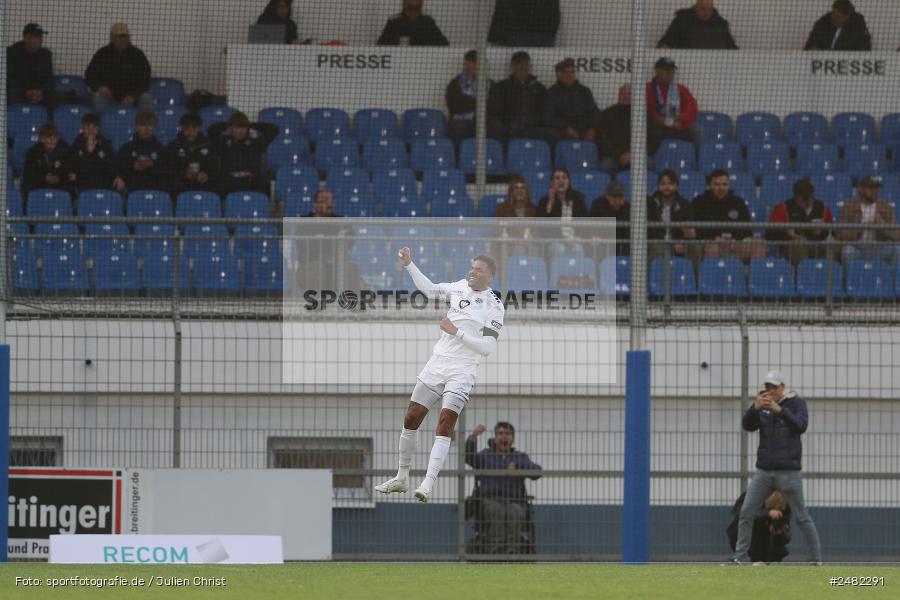 Stadion am Schönbusch, Aschaffenburg, 25.04.2025, sport, action, Fussball, BFV, 31. Spieltag, Regionalliga Bayern, FCS, SVA, 1. FC Schweinfurt 1905, SV Viktoria Aschaffenburg - Bild-ID: 2482291
