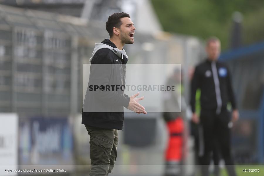 Stadion am Schönbusch, Aschaffenburg, 25.04.2025, sport, action, Fussball, BFV, 31. Spieltag, Regionalliga Bayern, FCS, SVA, 1. FC Schweinfurt 1905, SV Viktoria Aschaffenburg - Bild-ID: 2482303