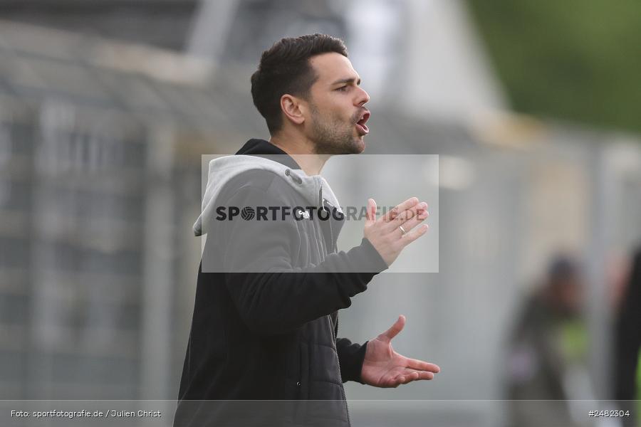 Stadion am Schönbusch, Aschaffenburg, 25.04.2025, sport, action, Fussball, BFV, 31. Spieltag, Regionalliga Bayern, FCS, SVA, 1. FC Schweinfurt 1905, SV Viktoria Aschaffenburg - Bild-ID: 2482304