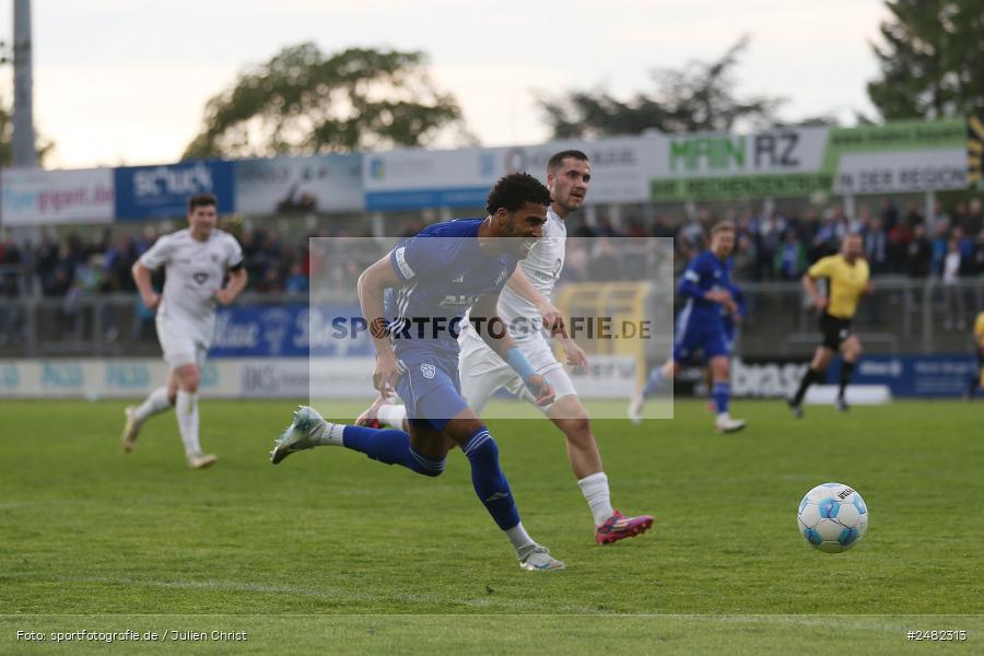 Stadion am Schönbusch, Aschaffenburg, 25.04.2025, sport, action, Fussball, BFV, 31. Spieltag, Regionalliga Bayern, FCS, SVA, 1. FC Schweinfurt 1905, SV Viktoria Aschaffenburg - Bild-ID: 2482313