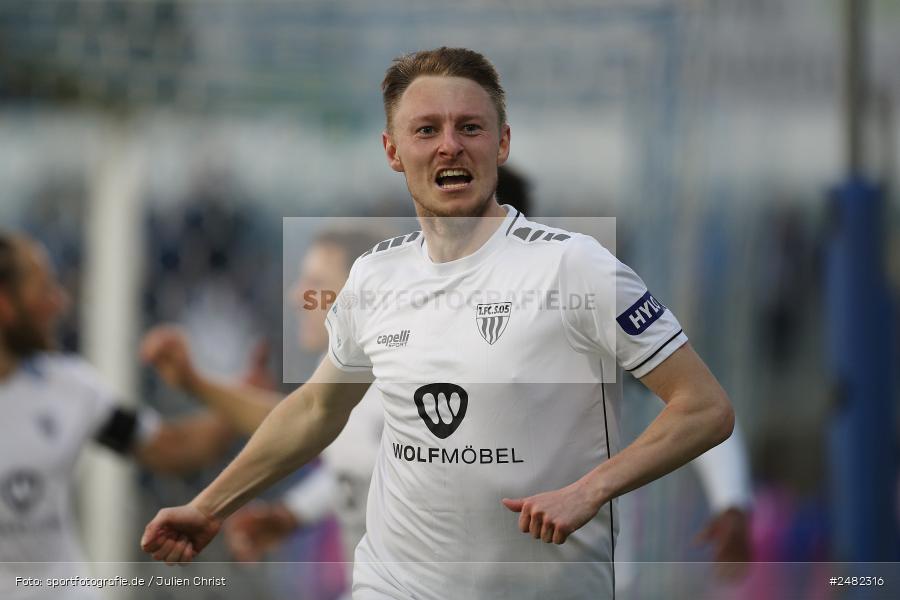 Stadion am Schönbusch, Aschaffenburg, 25.04.2025, sport, action, Fussball, BFV, 31. Spieltag, Regionalliga Bayern, FCS, SVA, 1. FC Schweinfurt 1905, SV Viktoria Aschaffenburg - Bild-ID: 2482316