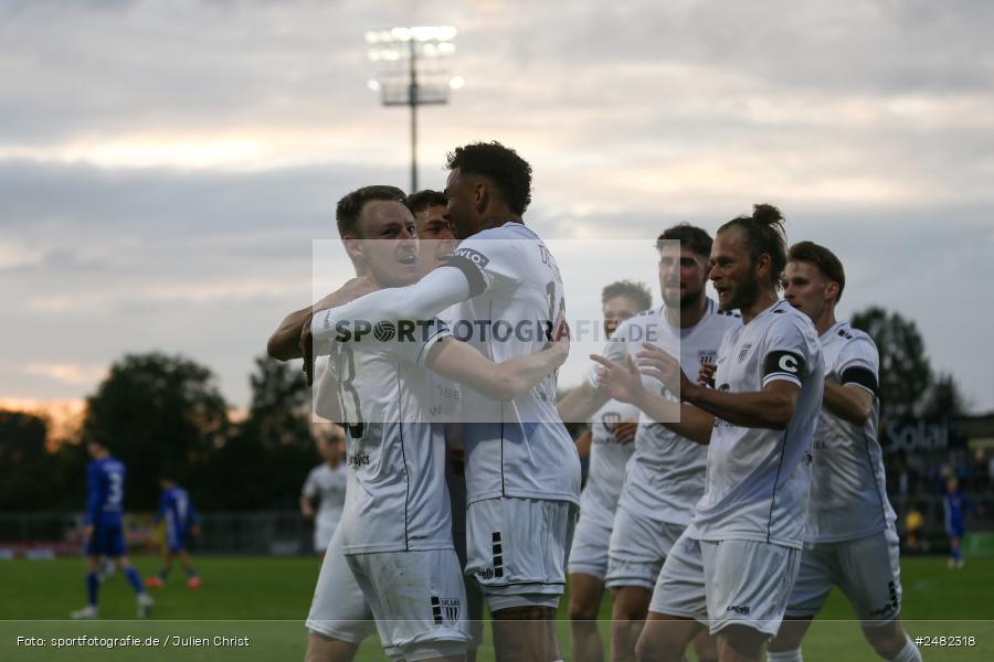sport, action, Stadion am Schönbusch, SVA, SV Viktoria Aschaffenburg, Regionalliga Bayern, Fussball, FCS, BFV, Aschaffenburg, 31. Spieltag, 25.04.2025, 1. FC Schweinfurt 1905 - Bild-ID: 2482318