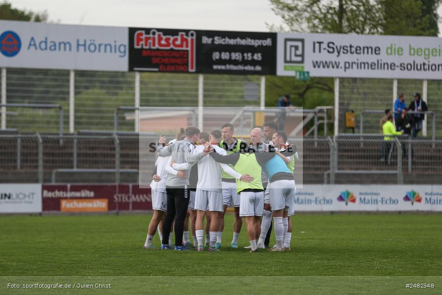 sport, action, Stadion am Schönbusch, SVA, SV Viktoria Aschaffenburg, Regionalliga Bayern, Fussball, FCS, BFV, Aschaffenburg, 31. Spieltag, 25.04.2025, 1. FC Schweinfurt 1905 - Bild-ID: 2482348