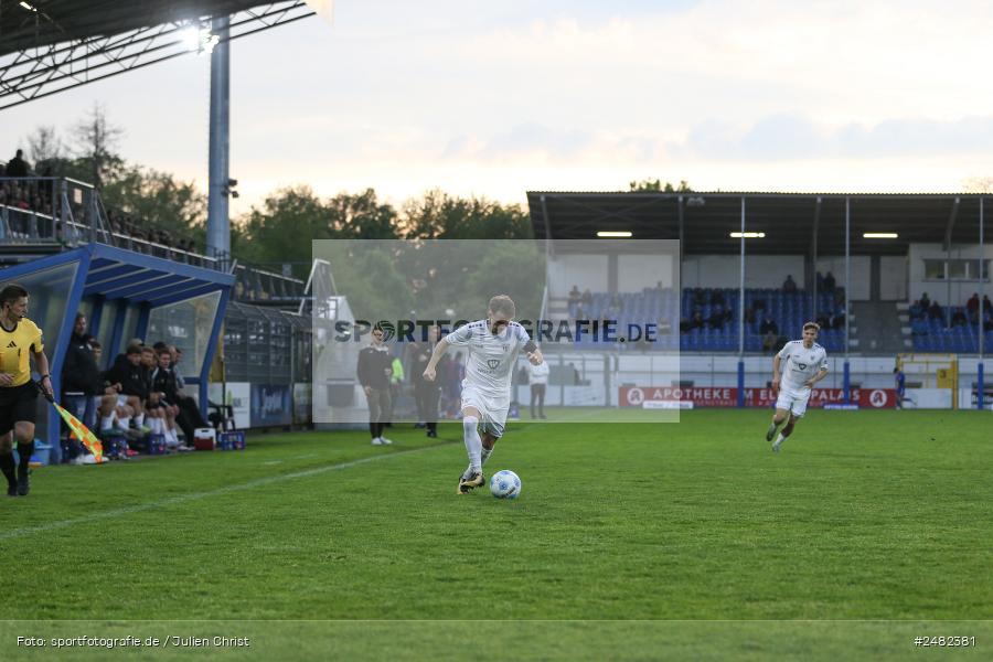 sport, action, Stadion am Schönbusch, SVA, SV Viktoria Aschaffenburg, Regionalliga Bayern, Fussball, FCS, BFV, Aschaffenburg, 31. Spieltag, 25.04.2025, 1. FC Schweinfurt 1905 - Bild-ID: 2482381