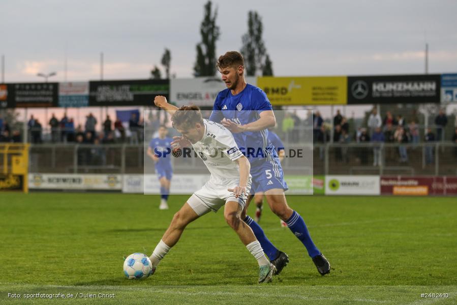 sport, action, Stadion am Schönbusch, SVA, SV Viktoria Aschaffenburg, Regionalliga Bayern, Fussball, FCS, BFV, Aschaffenburg, 31. Spieltag, 25.04.2025, 1. FC Schweinfurt 1905 - Bild-ID: 2482410 sport, action, Stadion am Schönbusch, SVA, SV Viktoria Aschaffenburg, Regionalliga Bayern, Fussball, FCS, BFV, Aschaffenburg, 31. Spieltag, 25.04.2025, 1. FC Schweinfurt 1905 - Bild-ID: 2482410