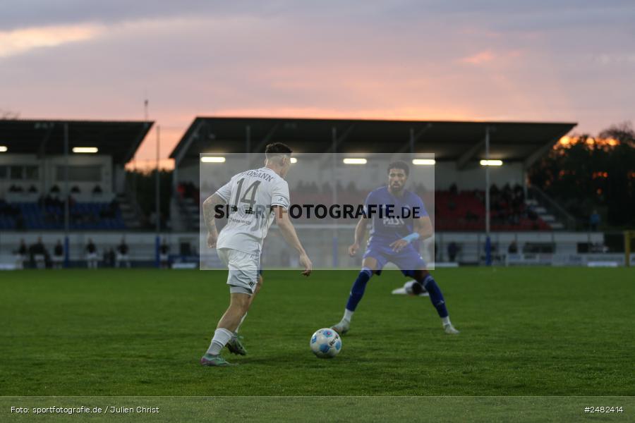 sport, action, Stadion am Schönbusch, SVA, SV Viktoria Aschaffenburg, Regionalliga Bayern, Fussball, FCS, BFV, Aschaffenburg, 31. Spieltag, 25.04.2025, 1. FC Schweinfurt 1905 - Bild-ID: 2482414 sport, action, Stadion am Schönbusch, SVA, SV Viktoria Aschaffenburg, Regionalliga Bayern, Fussball, FCS, BFV, Aschaffenburg, 31. Spieltag, 25.04.2025, 1. FC Schweinfurt 1905 - Bild-ID: 2482414
