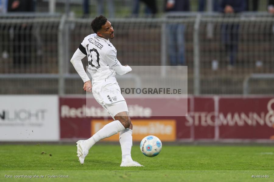 sport, action, Stadion am Schönbusch, SVA, SV Viktoria Aschaffenburg, Regionalliga Bayern, Fussball, FCS, BFV, Aschaffenburg, 31. Spieltag, 25.04.2025, 1. FC Schweinfurt 1905 - Bild-ID: 2482480