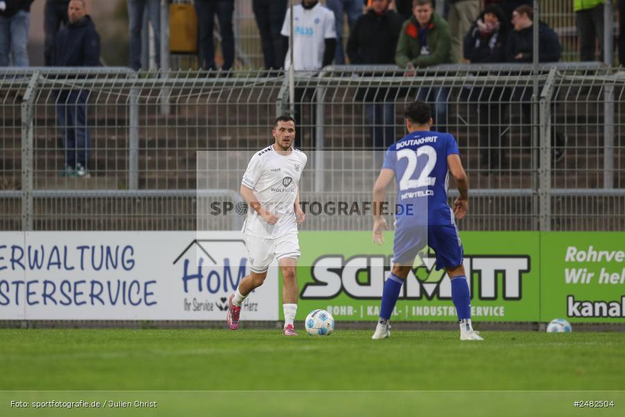 sport, action, Stadion am Schönbusch, SVA, SV Viktoria Aschaffenburg, Regionalliga Bayern, Fussball, FCS, BFV, Aschaffenburg, 31. Spieltag, 25.04.2025, 1. FC Schweinfurt 1905 - Bild-ID: 2482504