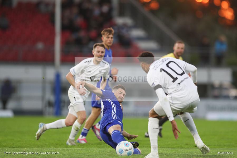 sport, action, Stadion am Schönbusch, SVA, SV Viktoria Aschaffenburg, Regionalliga Bayern, Fussball, FCS, BFV, Aschaffenburg, 31. Spieltag, 25.04.2025, 1. FC Schweinfurt 1905 - Bild-ID: 2482540