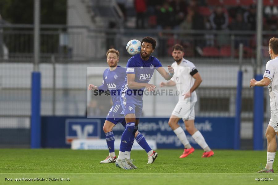 sport, action, Stadion am Schönbusch, SVA, SV Viktoria Aschaffenburg, Regionalliga Bayern, Fussball, FCS, BFV, Aschaffenburg, 31. Spieltag, 25.04.2025, 1. FC Schweinfurt 1905 - Bild-ID: 2482544