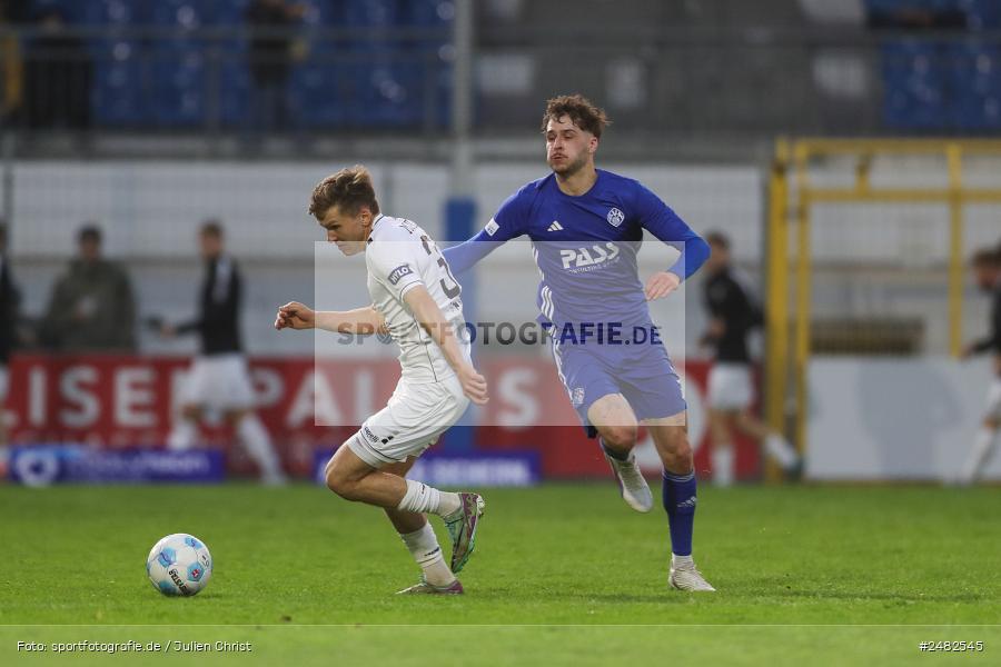 sport, action, Stadion am Schönbusch, SVA, SV Viktoria Aschaffenburg, Regionalliga Bayern, Fussball, FCS, BFV, Aschaffenburg, 31. Spieltag, 25.04.2025, 1. FC Schweinfurt 1905 - Bild-ID: 2482545