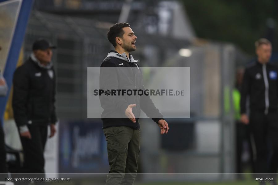 sport, action, Stadion am Schönbusch, SVA, SV Viktoria Aschaffenburg, Regionalliga Bayern, Fussball, FCS, BFV, Aschaffenburg, 31. Spieltag, 25.04.2025, 1. FC Schweinfurt 1905 - Bild-ID: 2482569