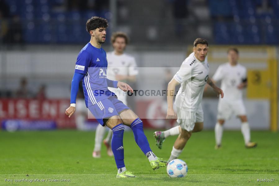 sport, action, Stadion am Schönbusch, SVA, SV Viktoria Aschaffenburg, Regionalliga Bayern, Fussball, FCS, BFV, Aschaffenburg, 31. Spieltag, 25.04.2025, 1. FC Schweinfurt 1905 - Bild-ID: 2482637