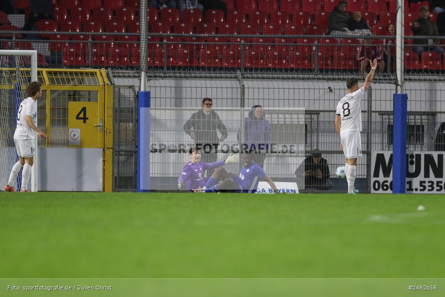 sport, action, Stadion am Schönbusch, SVA, SV Viktoria Aschaffenburg, Regionalliga Bayern, Fussball, FCS, BFV, Aschaffenburg, 31. Spieltag, 25.04.2025, 1. FC Schweinfurt 1905 - Bild-ID: 2482638