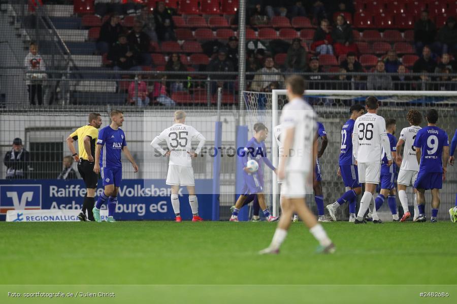 sport, action, Stadion am Schönbusch, SVA, SV Viktoria Aschaffenburg, Regionalliga Bayern, Fussball, FCS, BFV, Aschaffenburg, 31. Spieltag, 25.04.2025, 1. FC Schweinfurt 1905 - Bild-ID: 2482686