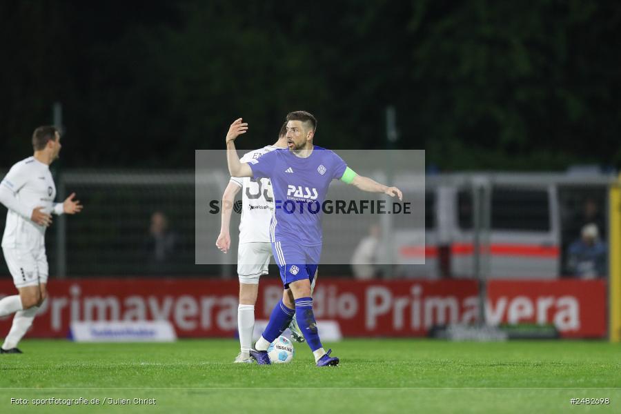 sport, action, Stadion am Schönbusch, SVA, SV Viktoria Aschaffenburg, Regionalliga Bayern, Fussball, FCS, BFV, Aschaffenburg, 31. Spieltag, 25.04.2025, 1. FC Schweinfurt 1905 - Bild-ID: 2482698