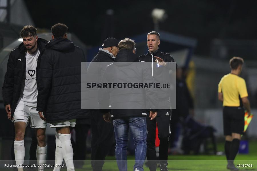 sport, action, Stadion am Schönbusch, SVA, SV Viktoria Aschaffenburg, Regionalliga Bayern, Fussball, FCS, BFV, Aschaffenburg, 31. Spieltag, 25.04.2025, 1. FC Schweinfurt 1905 - Bild-ID: 2482708