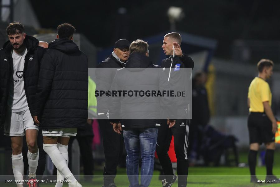 sport, action, Stadion am Schönbusch, SVA, SV Viktoria Aschaffenburg, Regionalliga Bayern, Fussball, FCS, BFV, Aschaffenburg, 31. Spieltag, 25.04.2025, 1. FC Schweinfurt 1905 - Bild-ID: 2482709