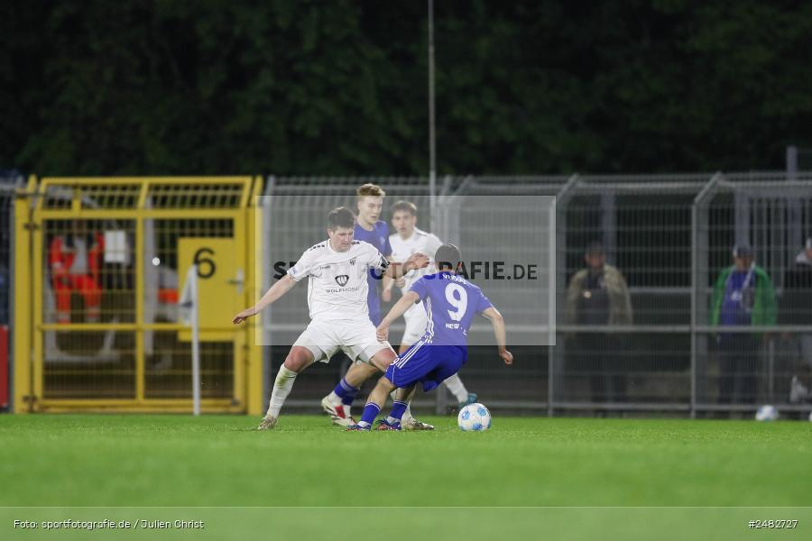 sport, action, Stadion am Schönbusch, SVA, SV Viktoria Aschaffenburg, Regionalliga Bayern, Fussball, FCS, BFV, Aschaffenburg, 31. Spieltag, 25.04.2025, 1. FC Schweinfurt 1905 - Bild-ID: 2482727