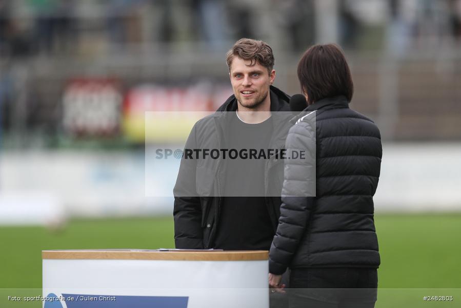 sport, action, Stadion am Schönbusch, SVA, SV Viktoria Aschaffenburg, Regionalliga Bayern, Fussball, FCS, BFV, Aschaffenburg, 31. Spieltag, 25.04.2025, 1. FC Schweinfurt 1905 - Bild-ID: 2482803 sport, action, Stadion am Schönbusch, SVA, SV Viktoria Aschaffenburg, Regionalliga Bayern, Fussball, FCS, BFV, Aschaffenburg, 31. Spieltag, 25.04.2025, 1. FC Schweinfurt 1905 - Bild-ID: 2482803