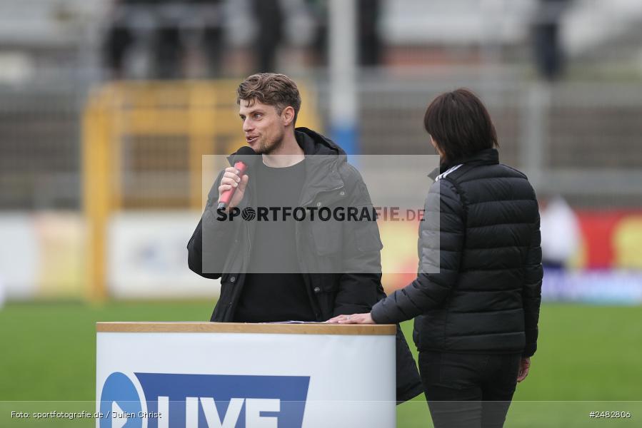 sport, action, Stadion am Schönbusch, SVA, SV Viktoria Aschaffenburg, Regionalliga Bayern, Fussball, FCS, BFV, Aschaffenburg, 31. Spieltag, 25.04.2025, 1. FC Schweinfurt 1905 - Bild-ID: 2482806