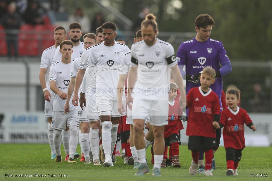 sport, action, Stadion am Schönbusch, SVA, SV Viktoria Aschaffenburg, Regionalliga Bayern, Fussball, FCS, BFV, Aschaffenburg, 31. Spieltag, 25.04.2025, 1. FC Schweinfurt 1905 - Bild-ID: 2482827