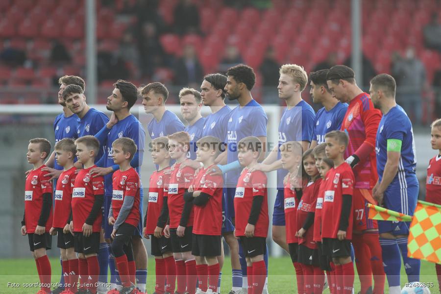 sport, action, Stadion am Schönbusch, SVA, SV Viktoria Aschaffenburg, Regionalliga Bayern, Fussball, FCS, BFV, Aschaffenburg, 31. Spieltag, 25.04.2025, 1. FC Schweinfurt 1905 - Bild-ID: 2482833