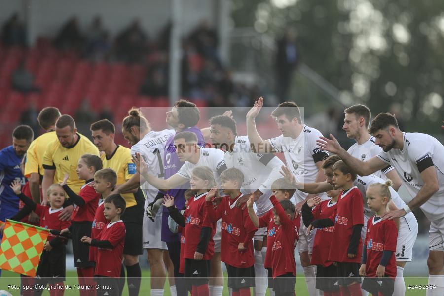 sport, action, Stadion am Schönbusch, SVA, SV Viktoria Aschaffenburg, Regionalliga Bayern, Fussball, FCS, BFV, Aschaffenburg, 31. Spieltag, 25.04.2025, 1. FC Schweinfurt 1905 - Bild-ID: 2482834