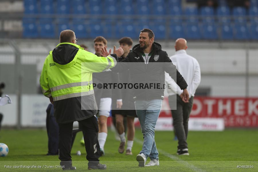 sport, action, Stadion am Schönbusch, SVA, SV Viktoria Aschaffenburg, Regionalliga Bayern, Fussball, FCS, BFV, Aschaffenburg, 31. Spieltag, 25.04.2025, 1. FC Schweinfurt 1905 - Bild-ID: 2482836