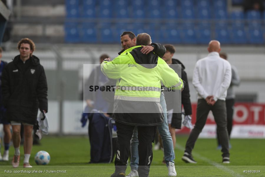 sport, action, Stadion am Schönbusch, SVA, SV Viktoria Aschaffenburg, Regionalliga Bayern, Fussball, FCS, BFV, Aschaffenburg, 31. Spieltag, 25.04.2025, 1. FC Schweinfurt 1905 - Bild-ID: 2482839