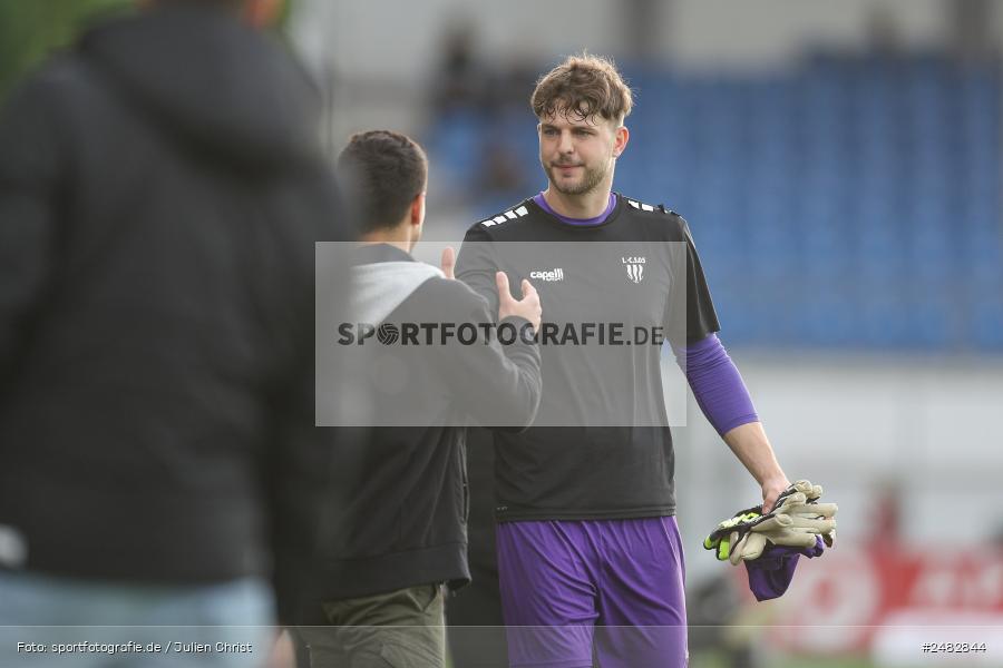 sport, action, Stadion am Schönbusch, SVA, SV Viktoria Aschaffenburg, Regionalliga Bayern, Fussball, FCS, BFV, Aschaffenburg, 31. Spieltag, 25.04.2025, 1. FC Schweinfurt 1905 - Bild-ID: 2482844