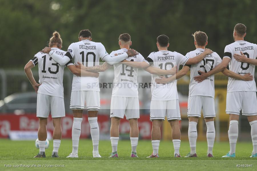 sport, action, Stadion am Schönbusch, SVA, SV Viktoria Aschaffenburg, Regionalliga Bayern, Fussball, FCS, BFV, Aschaffenburg, 31. Spieltag, 25.04.2025, 1. FC Schweinfurt 1905 - Bild-ID: 2482847