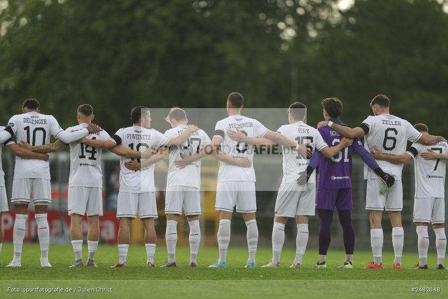 sport, action, Stadion am Schönbusch, SVA, SV Viktoria Aschaffenburg, Regionalliga Bayern, Fussball, FCS, BFV, Aschaffenburg, 31. Spieltag, 25.04.2025, 1. FC Schweinfurt 1905 - Bild-ID: 2482848