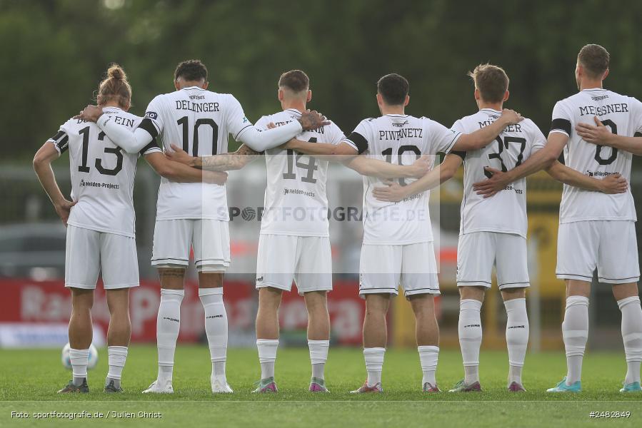 sport, action, Stadion am Schönbusch, SVA, SV Viktoria Aschaffenburg, Regionalliga Bayern, Fussball, FCS, BFV, Aschaffenburg, 31. Spieltag, 25.04.2025, 1. FC Schweinfurt 1905 - Bild-ID: 2482849