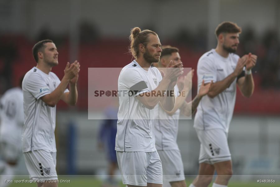sport, action, Stadion am Schönbusch, SVA, SV Viktoria Aschaffenburg, Regionalliga Bayern, Fussball, FCS, BFV, Aschaffenburg, 31. Spieltag, 25.04.2025, 1. FC Schweinfurt 1905 - Bild-ID: 2482856