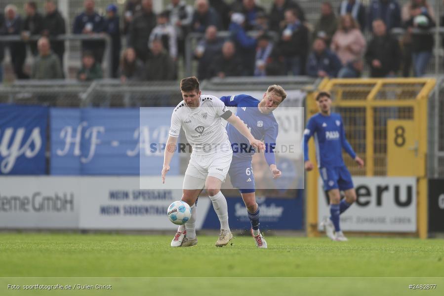 sport, action, Stadion am Schönbusch, SVA, SV Viktoria Aschaffenburg, Regionalliga Bayern, Fussball, FCS, BFV, Aschaffenburg, 31. Spieltag, 25.04.2025, 1. FC Schweinfurt 1905 - Bild-ID: 2482877 sport, action, Stadion am Schönbusch, SVA, SV Viktoria Aschaffenburg, Regionalliga Bayern, Fussball, FCS, BFV, Aschaffenburg, 31. Spieltag, 25.04.2025, 1. FC Schweinfurt 1905 - Bild-ID: 2482877